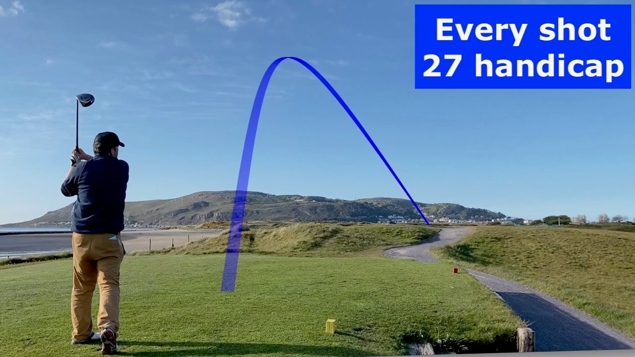 Every Shot of a 27 Handicap Golfer's Round