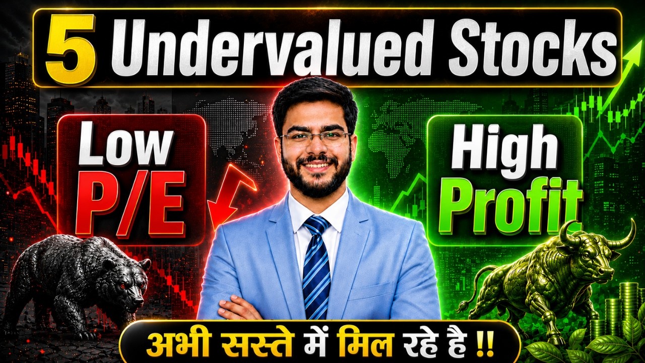 Top 5 Undervalued Stocks (Strong Fundamentals) 📈Best Stocks to buy now ?