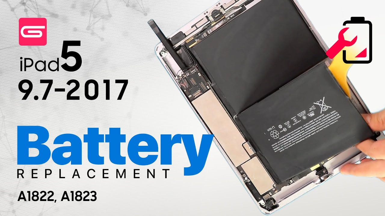 iPad 5 9.7 2017 Battery Replacement | A1822 A1823