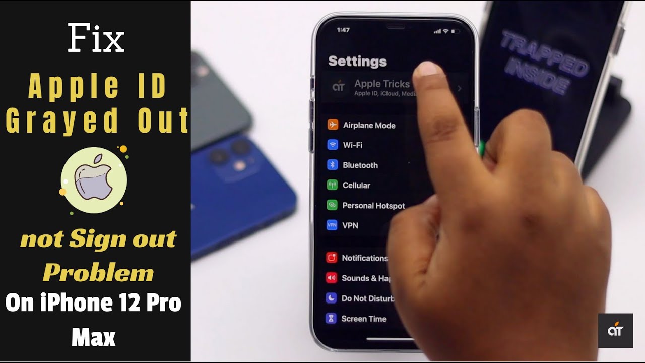 iPhone Apple ID Greyed Out iOS 14 | Can't Sign Out of Apple ID on iPhone