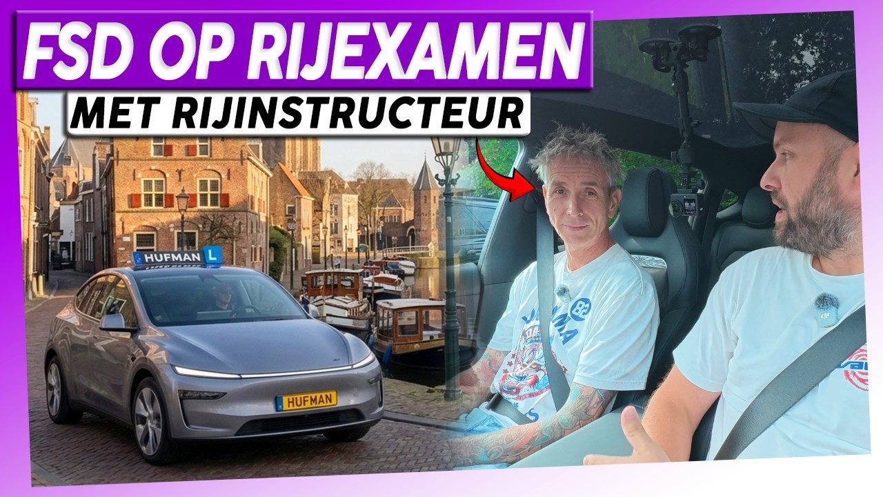Rijinstructeur reageert op Tesla Full Self-Driving!