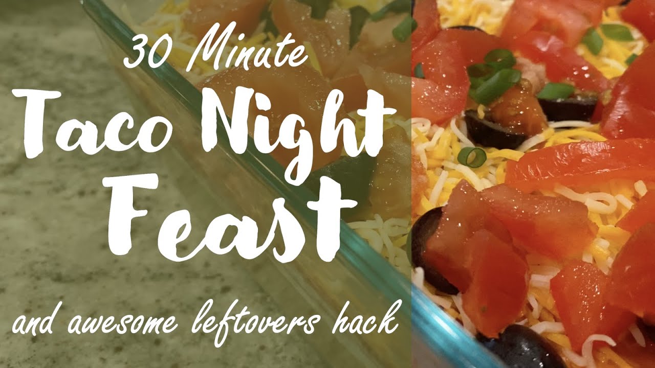 30 Minute Taco Feast and 7 Layer Bean Dip Recipe | Storytime Corner with Amy