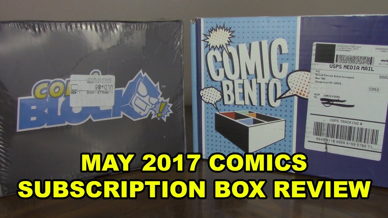 Comic Book Subscription Boxes for May 2017
