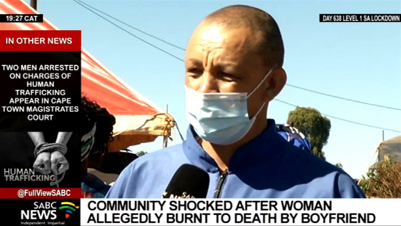 Koster community reeling from shock after a woman allegedly burnt to death by her boyfriend