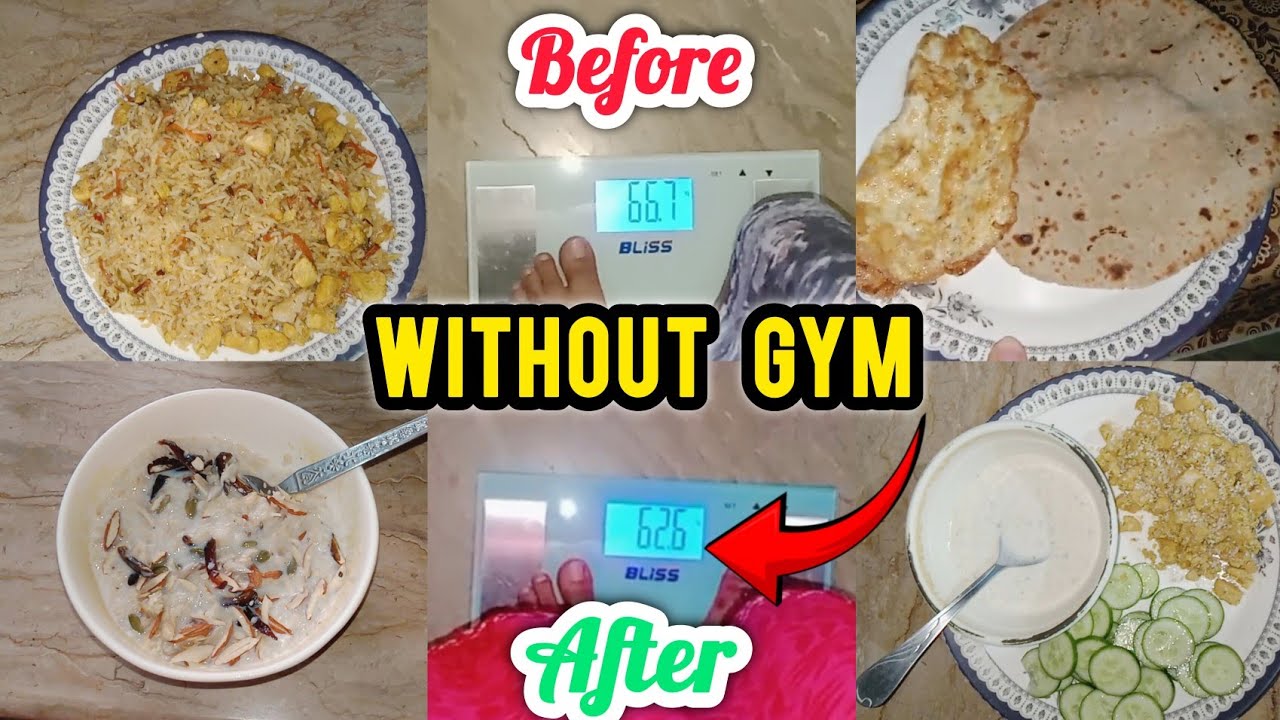 My Weight Loss Journey Without Gym 🏃‍♀️ | What I Eat to Lose Weight in Pakistan