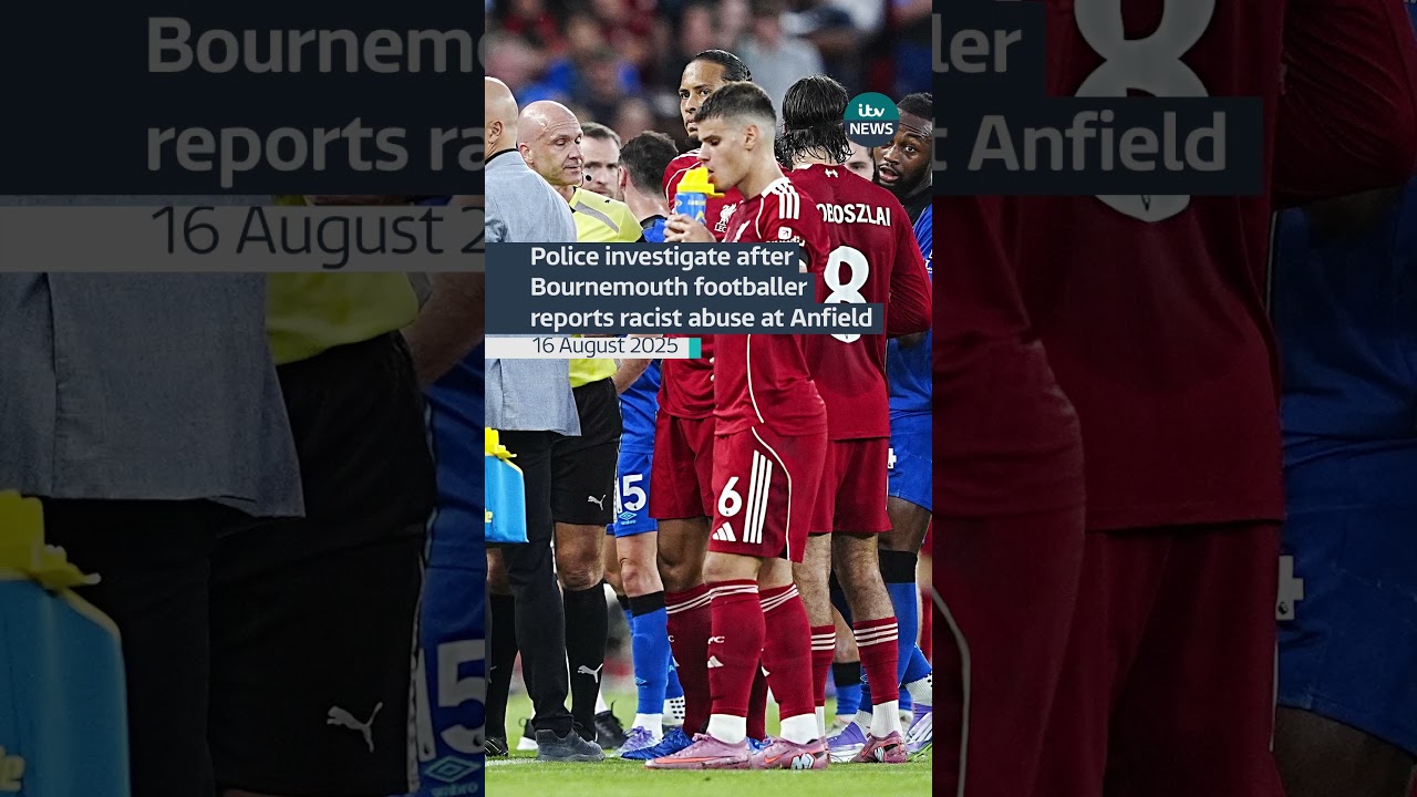 A 47-year-old man was removed from the stadium #itvnews #football