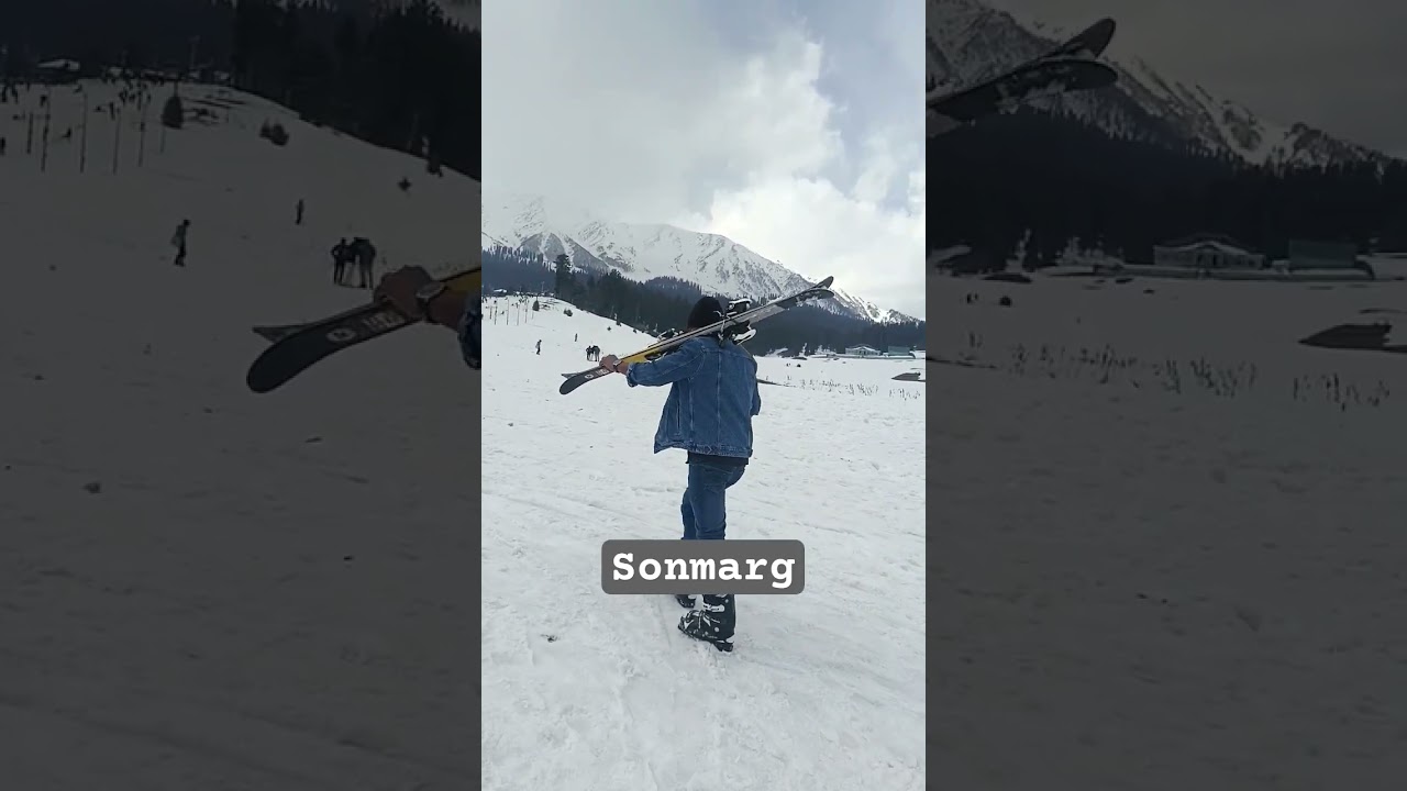 #Sking#sonmarg #funny