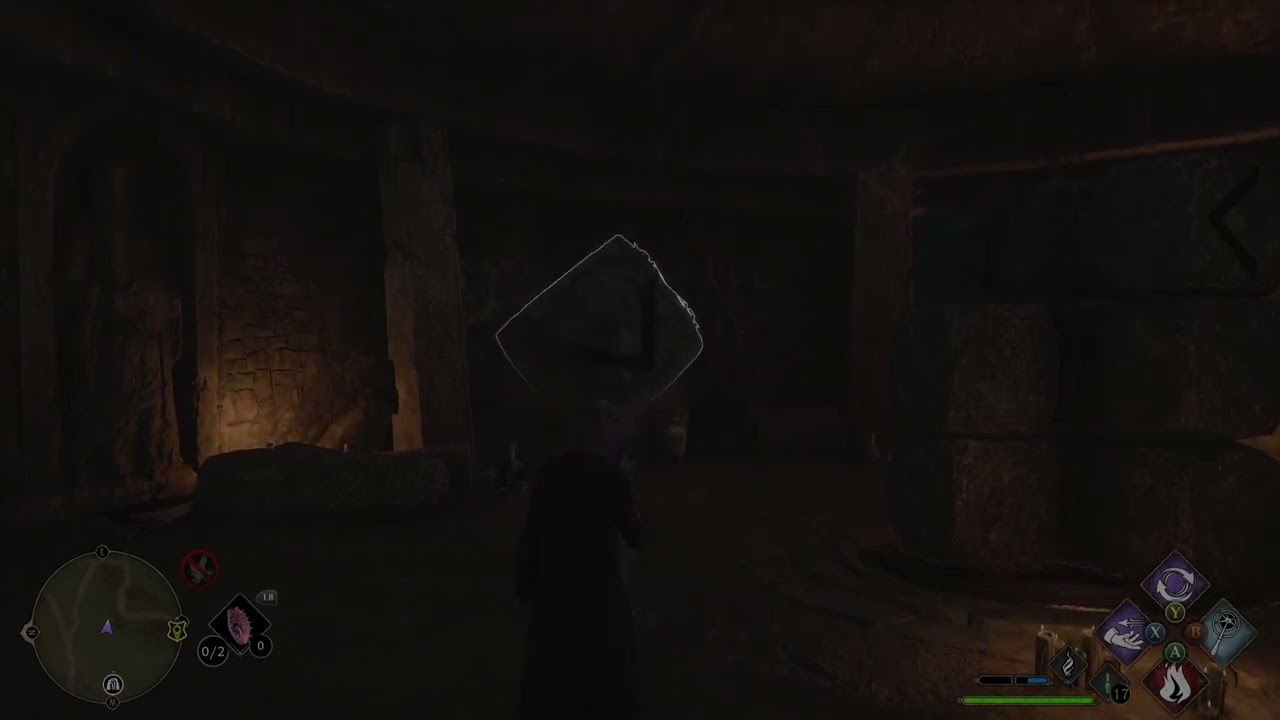 hogwarts legacy treasure vault near troll lair