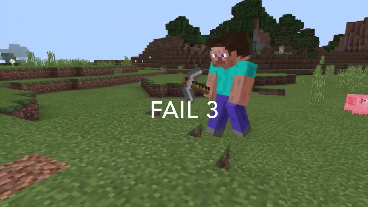4 Steve/noob fails!