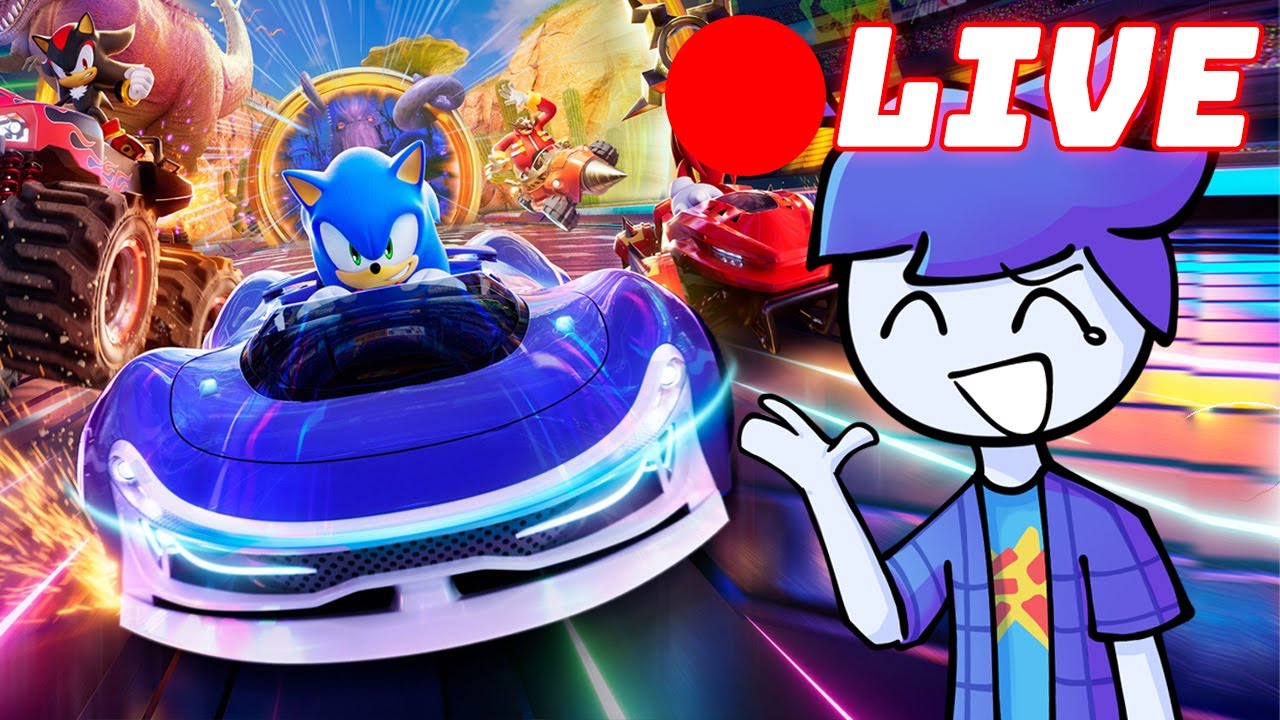 Idiot plays SONIC RACING CROSSWORLDS!!! (this might be peak)