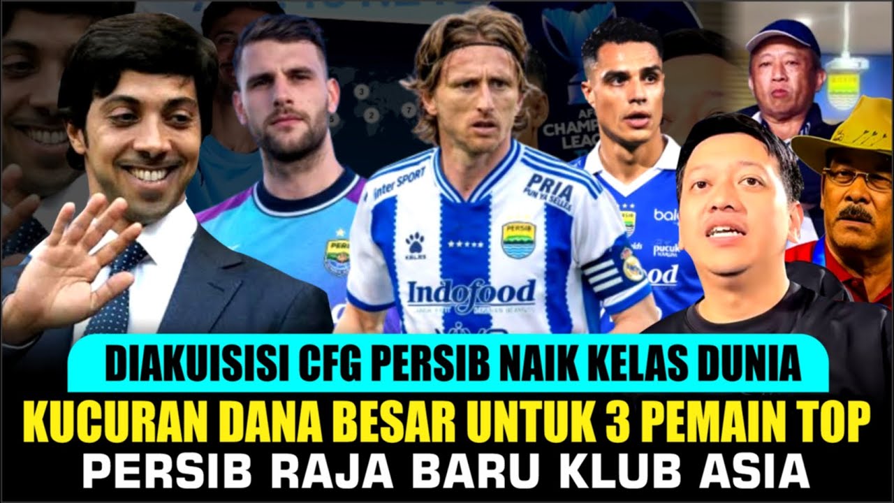 🔵RESMI..! CITY GRUP FOOTBALL MASUK PERSIB..! "702 JUTA PASAR ASENA" CFG AKUSISI 80% SAHAM PERSIB