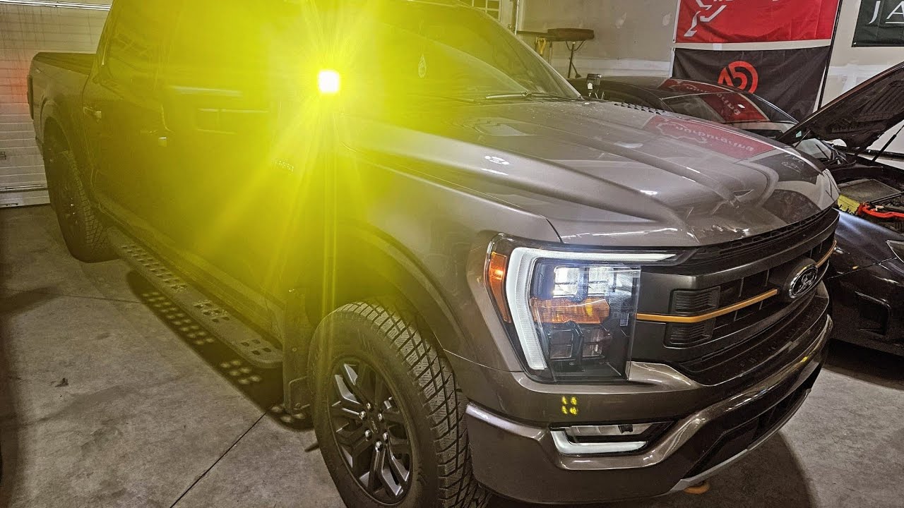 Ford F150 Tremor - УСТАНОВКА ПЕРЕКЛЮЧАТЕЛЯ ПОДСВЕТКИ DITCH LED!