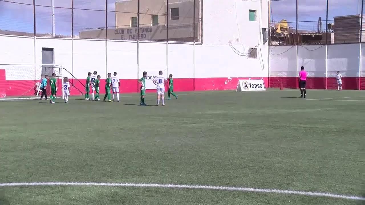 CF LAS MAJORERAS A vs CD FOOTBALL PROJECT B  ALEVIN  #MaspalomasCup22