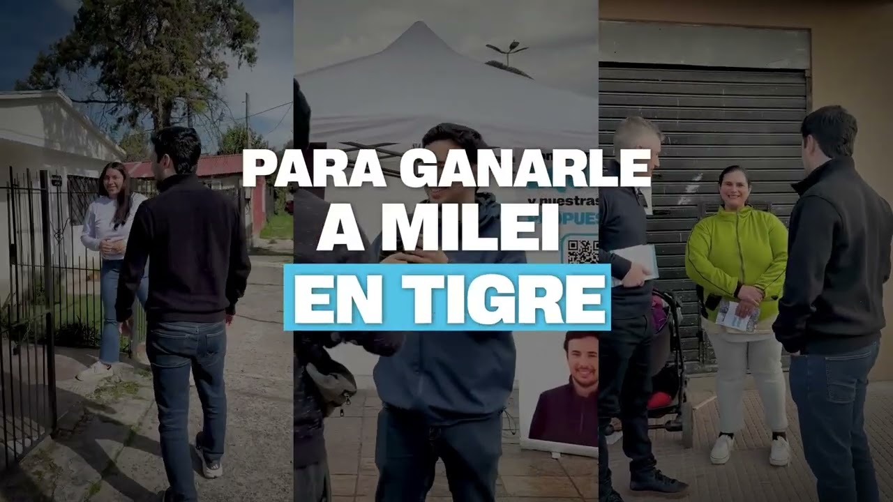 ​Fuerza Patria es la fuerza del peronismo para ganarle a Milei en Tigre.