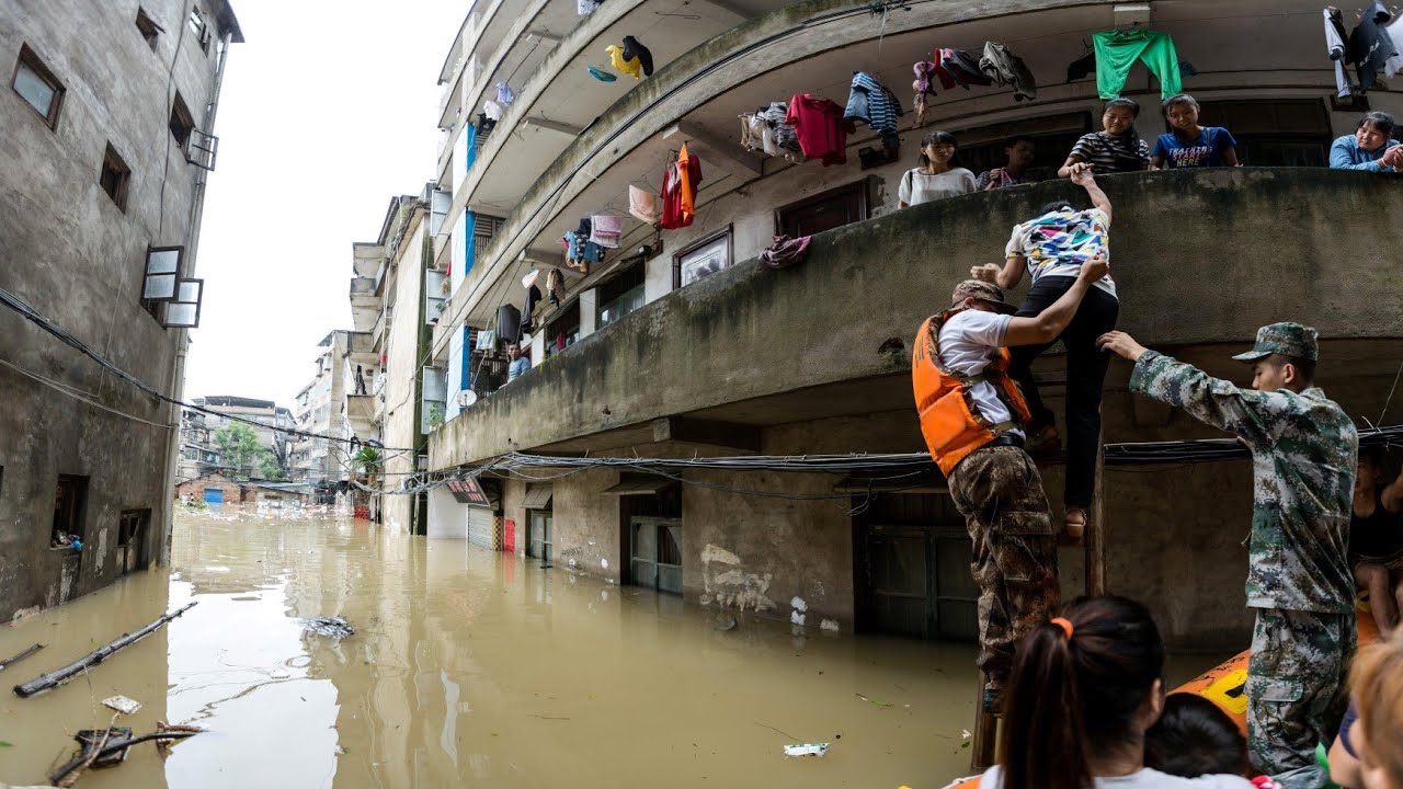 latest china flash flood || rain storm in china || Flood in Nanning and Guangxi @ElementalPower