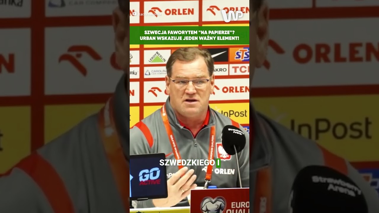 Jan Urban wskazał MOCNIEJSZĄ drużynę. To dlatego Szwedzi będą mieli PRZEWAGĘ  #polska #football