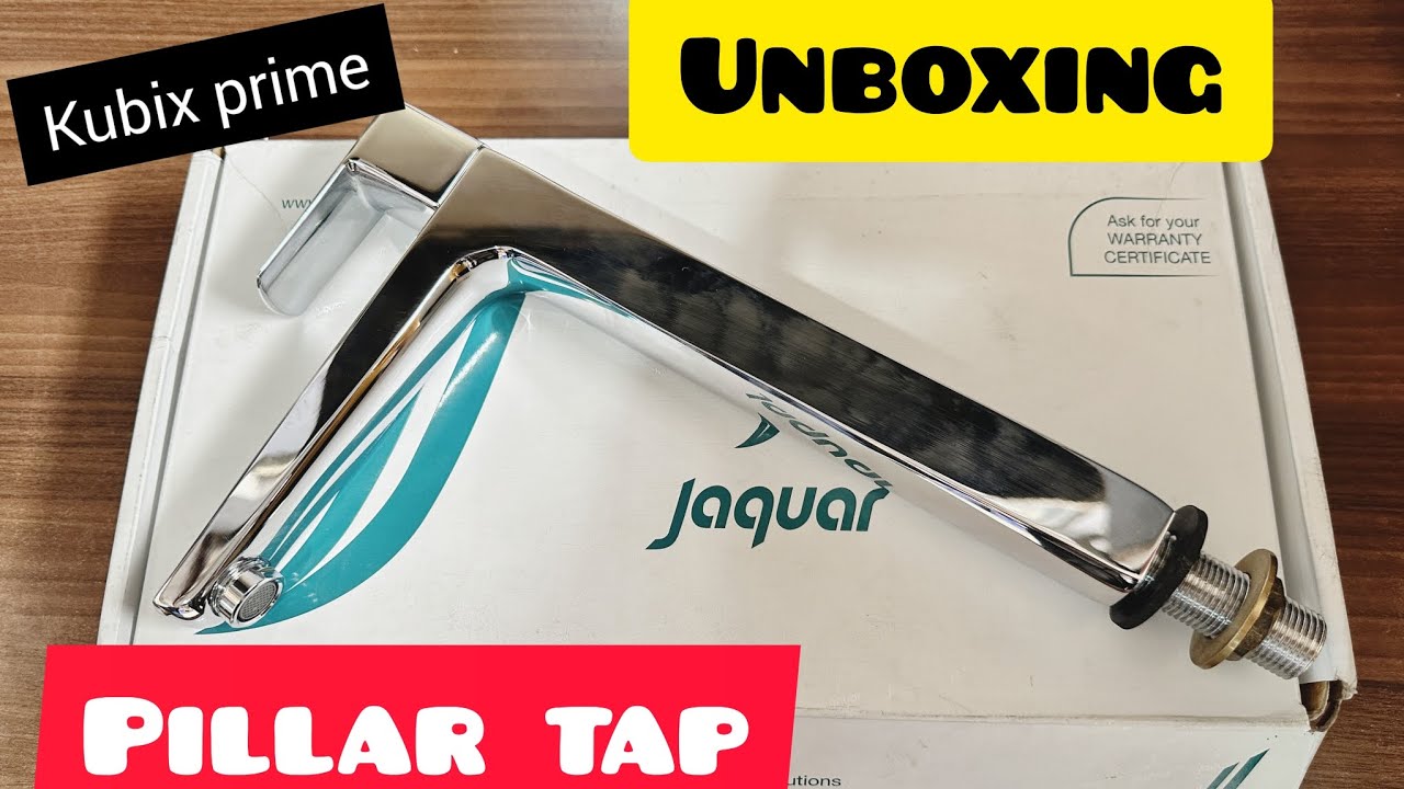 Jaquar Pillar Tap Unboxing | kubix prime pillar tap Jaquar | counter top pillar tap jaquar