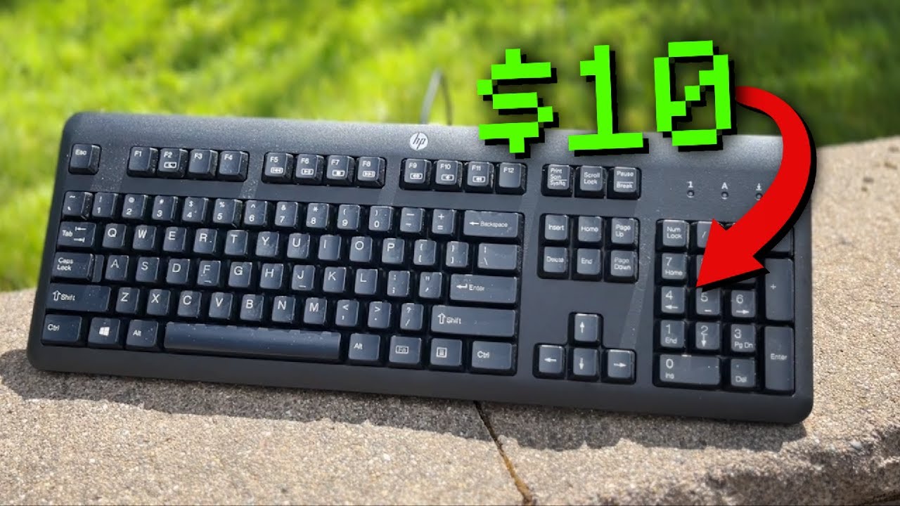 I upgraded a cheap Membrane Keyboard for $10