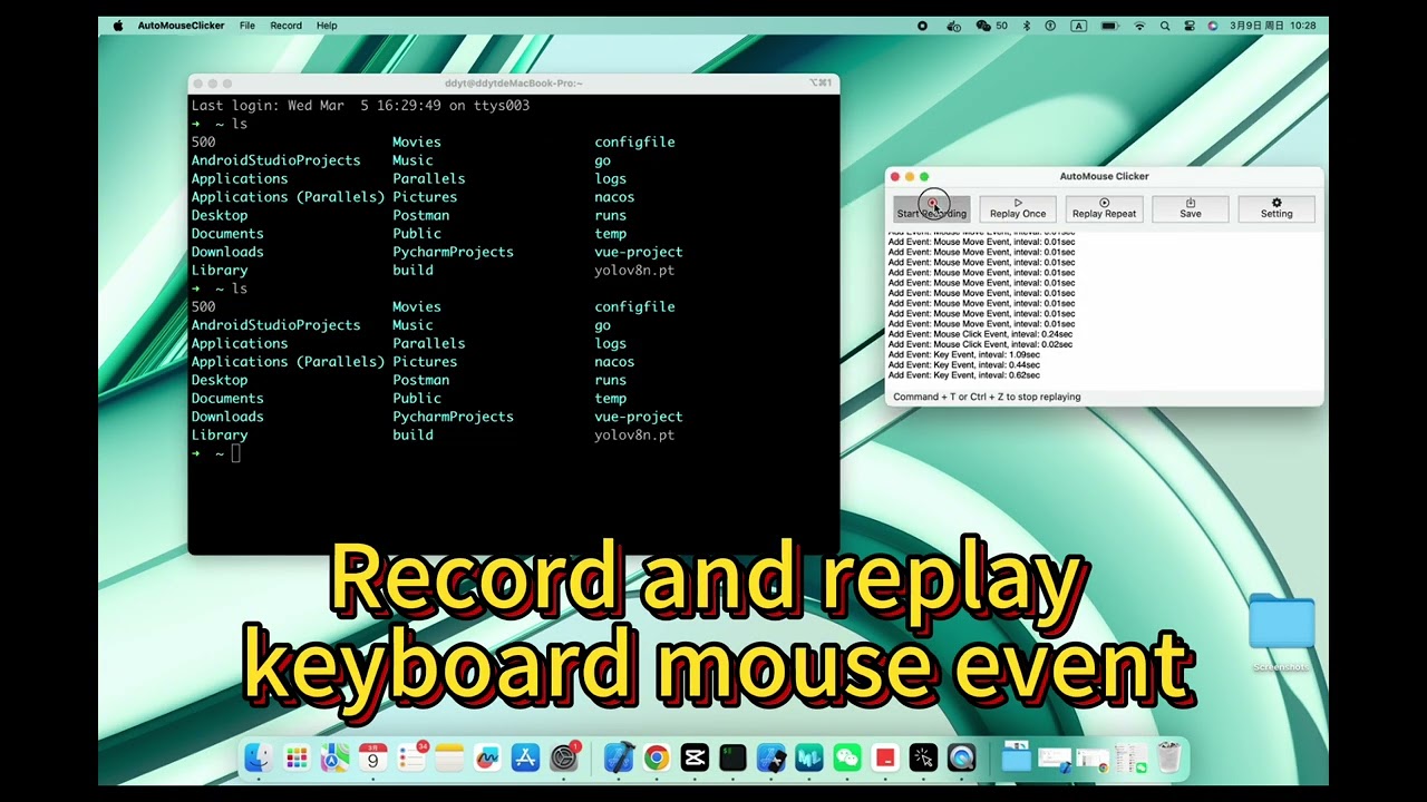 Auto Mouse Clicker & Keyboard Recorder - Mac Automation
