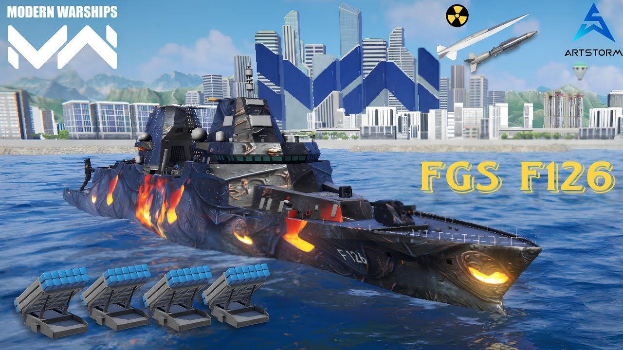 Modern Warships | FGS F126 | What A Build