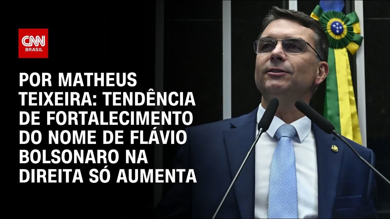 An&aacute;lise: Crescimento de Fl&aacute;vio Bolsonaro na direita aumenta | BASTIDORES CNN