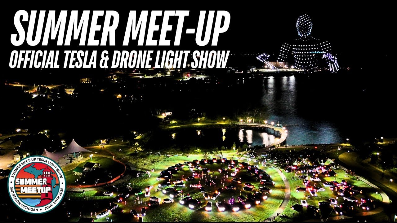 TESLA & DRONE SHOW | SUMMER MEET-UP 2025