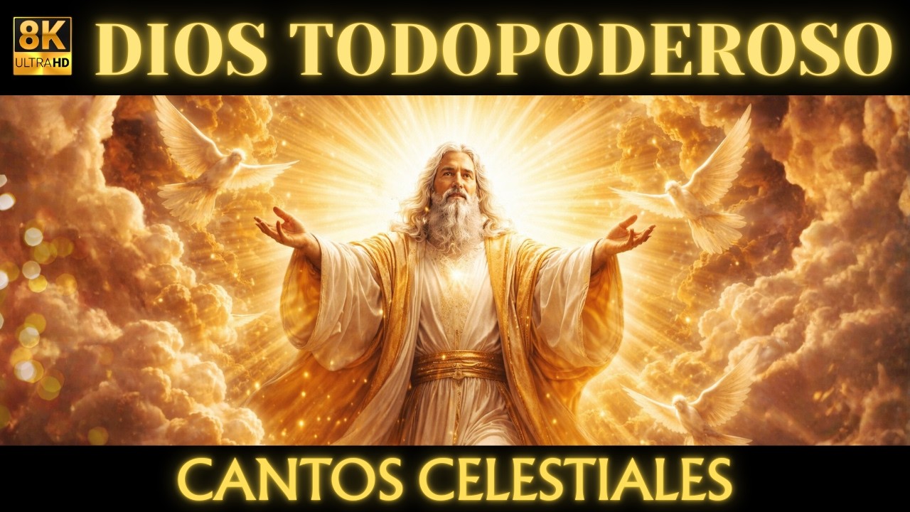DIOS TODOPODEROSO 🔥 SI SIENTES SU PRESENCIA, ESCUCHA ESTO | Cantos Celestiales de Adoración