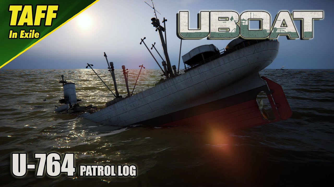 UBOAT | B.128 - Modded Career | U-764 Patrol Log 16 | Convoy Rats in a Barrel!