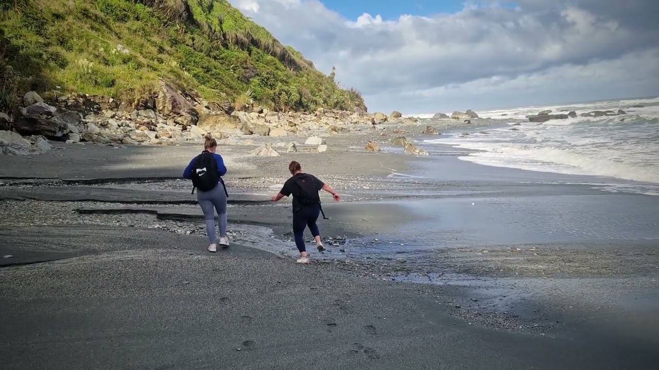Three Mile Lagoon: Waterfalls, Beach & Rainforest | Okarito, New Zealand