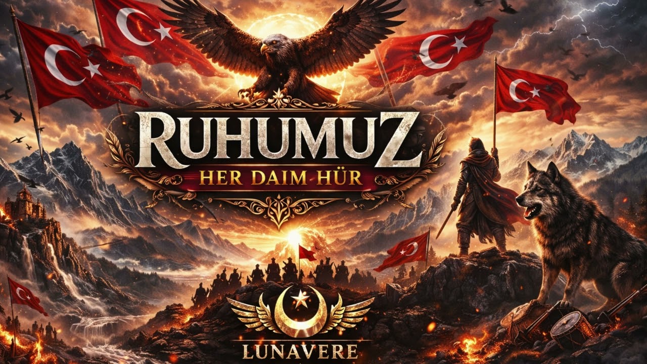 Ruhumuz Her Daim Hür | Epic Traditional War March (Official Audio)