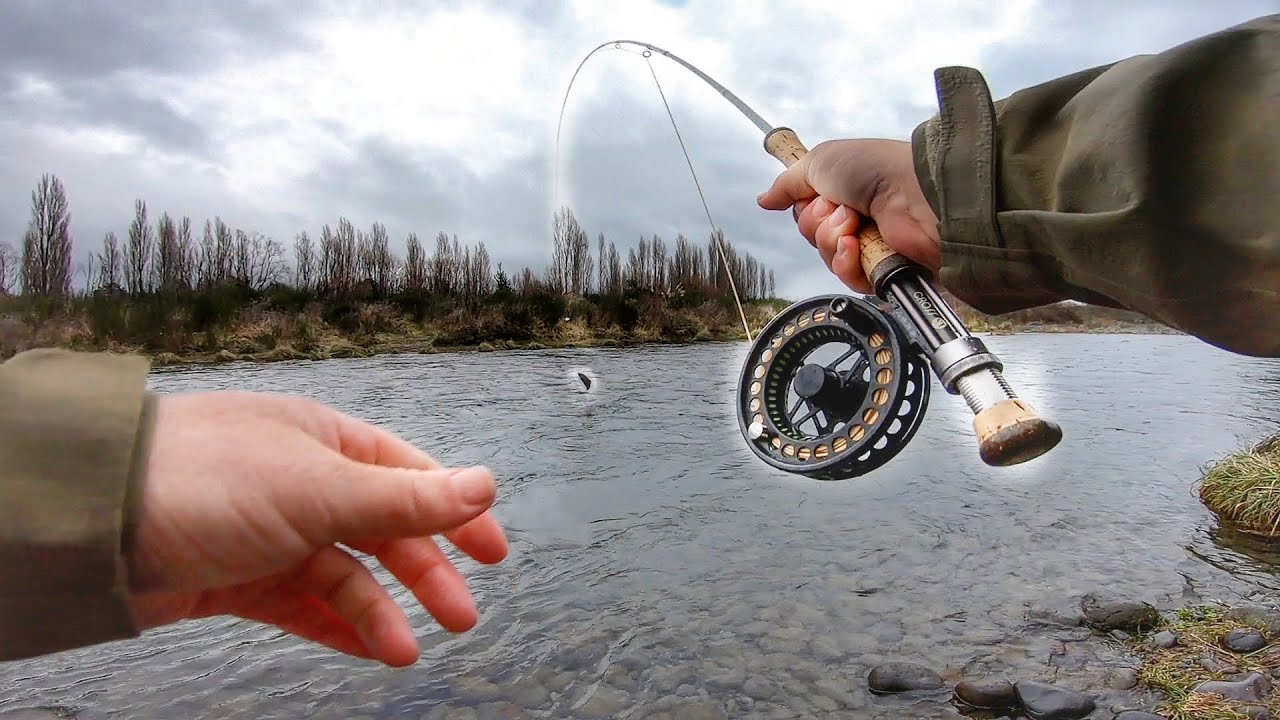 Trout Fishing the Tongariro River!