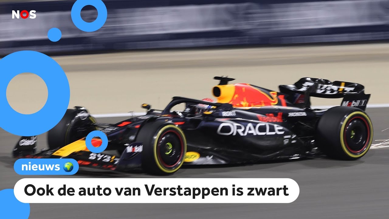 Waarom zijn F1-auto's zo zwart?