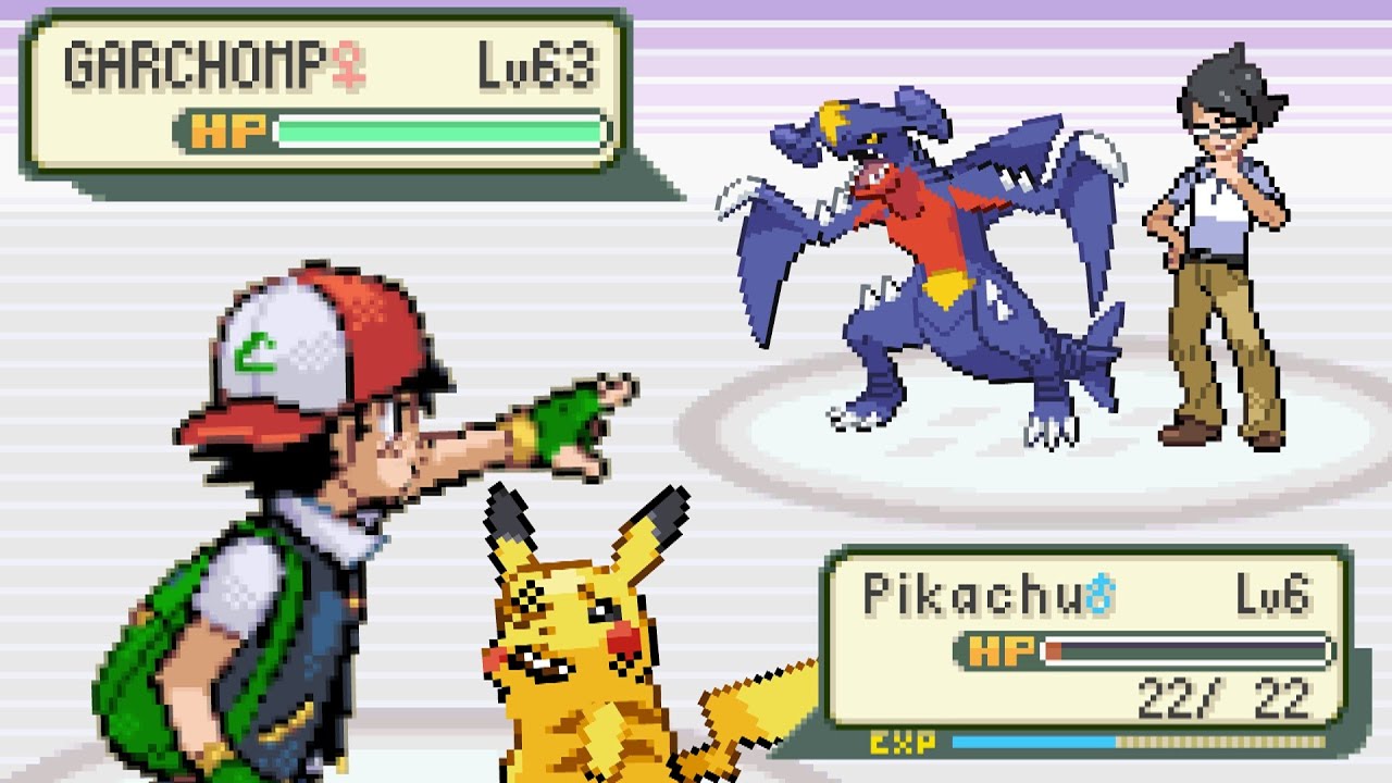 Ash vs Competitive Trainer Pok&eacute;mon Battle