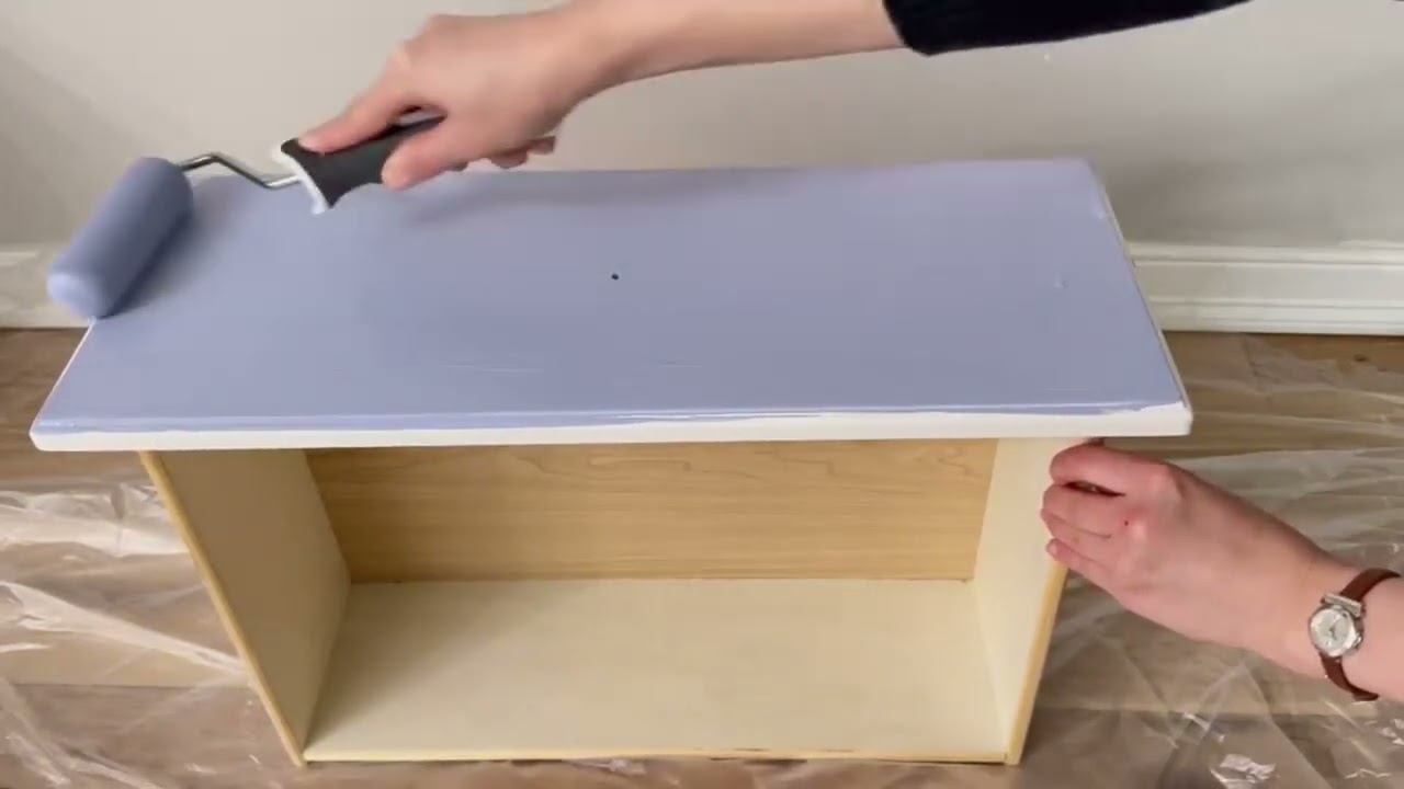 Watch Me Paint These Cabinets with Mister Rui 4-Inch Foam Roller Kit &ndash; Smooth AF! 🖌️