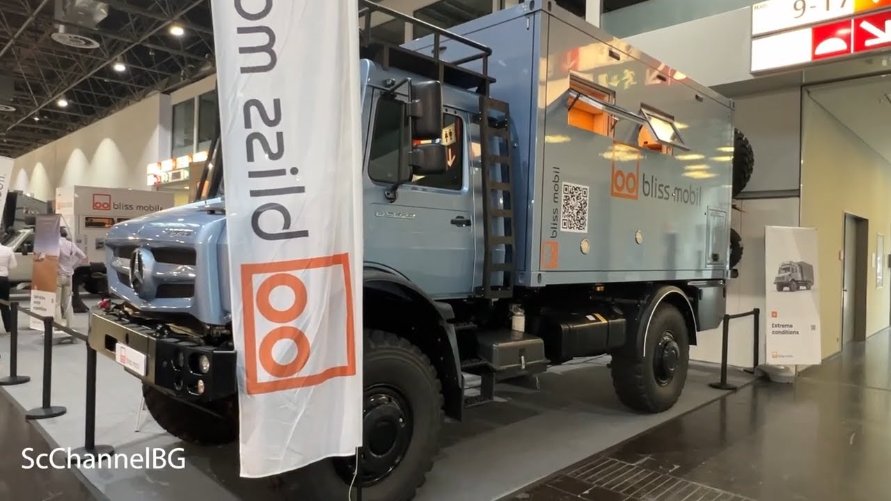 Bliss Mobil Unimog U5023 (2025) Interior And Exterior - Caravan Salon 2024 Dusseldorf