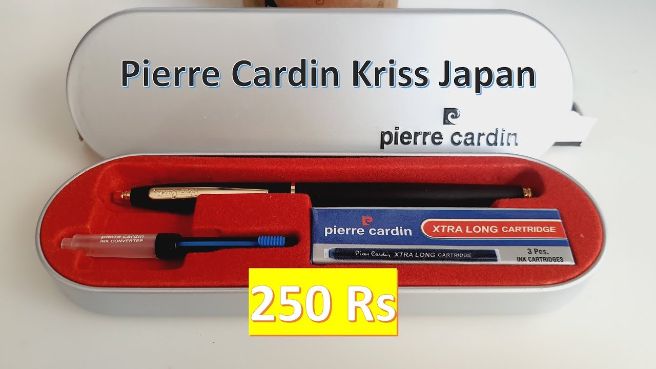 Pierre Cardin Kriss Japan Fountain Pen | Should You Buy this One?|फाउंटेन पेन|इंक पेन