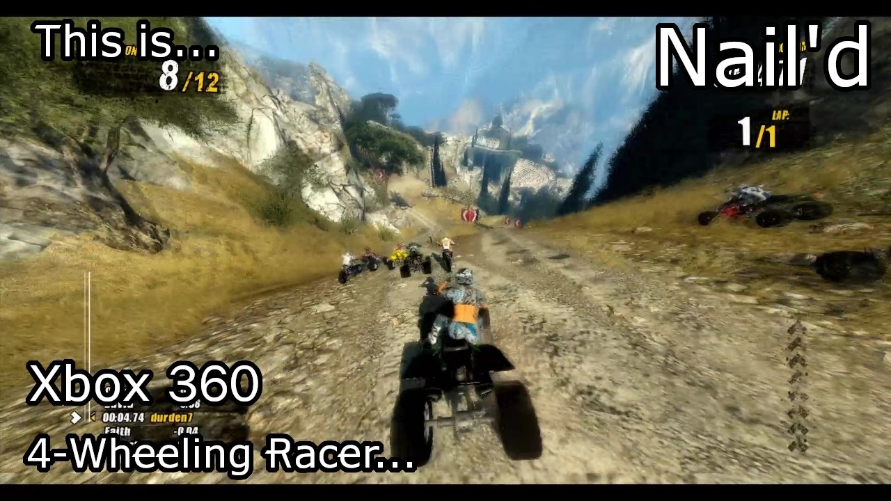 This is Nail'd for the Xbox 360