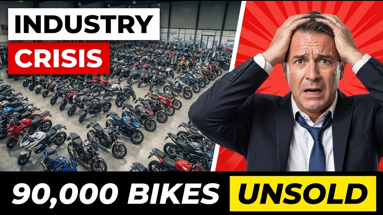 Why 90,000 Unsold Motorcycles Are Sitting at Dealerships