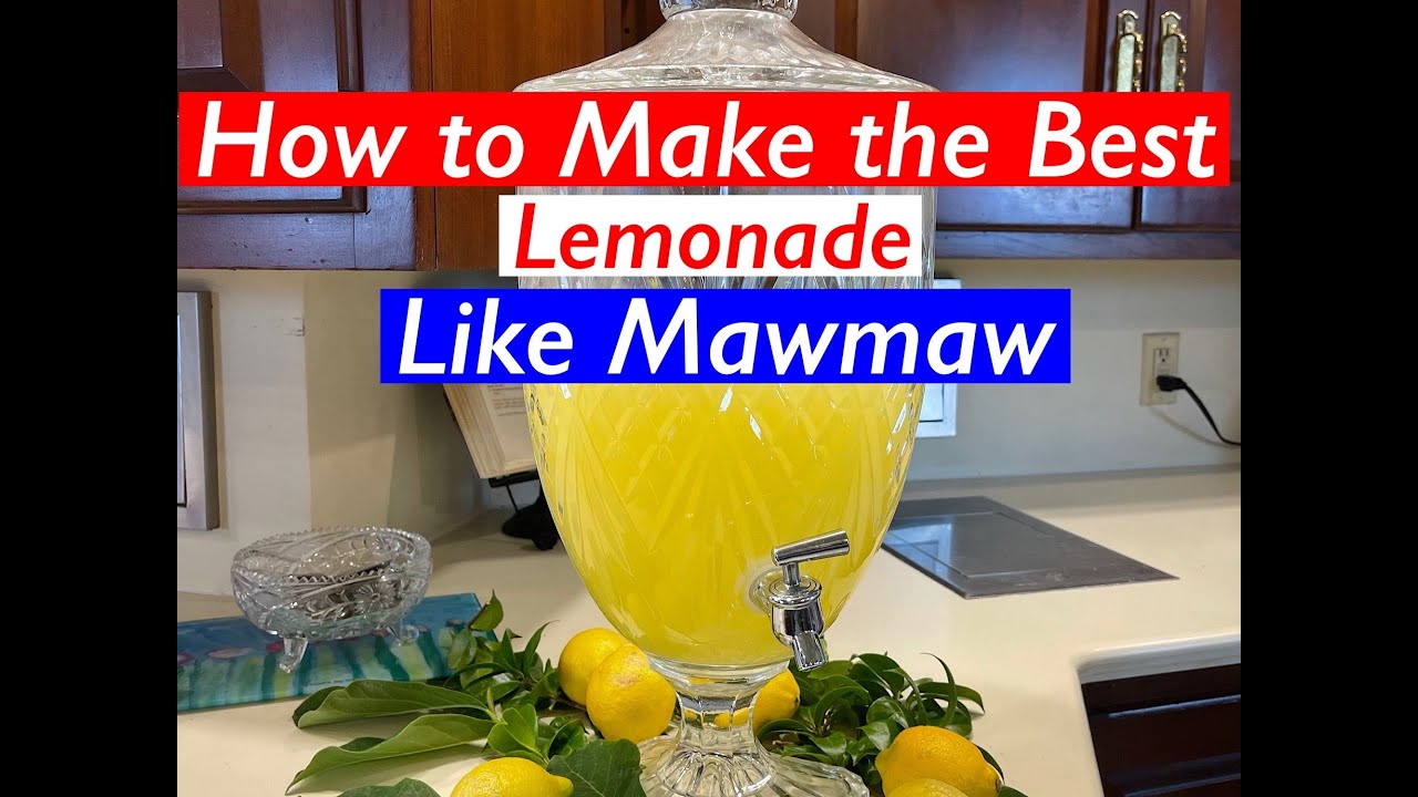 Lemonade | Classic Southern Recipe | Faye Thompson | @southerncooking