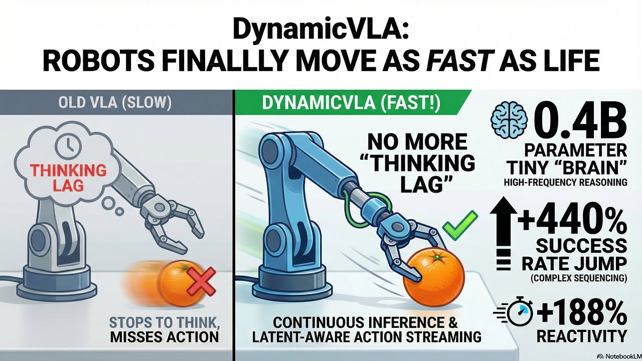 DynamicVLA: Преодоление разрыва между восприятием и выполнением в роботизированных манипуляциях