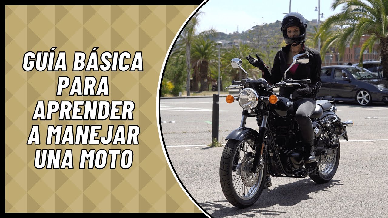 CÓMO APRENDER A CONDUCIR o MANEJAR una MOTO DE MARCHAS desde cero