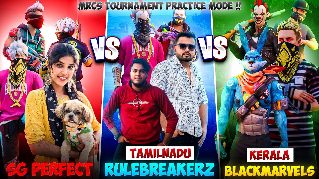 💥SG Perfect VS RuleBreakerz VS Black Marvels ( KL )💥- MRCS Tournament Practice Mode | RBz is On Live