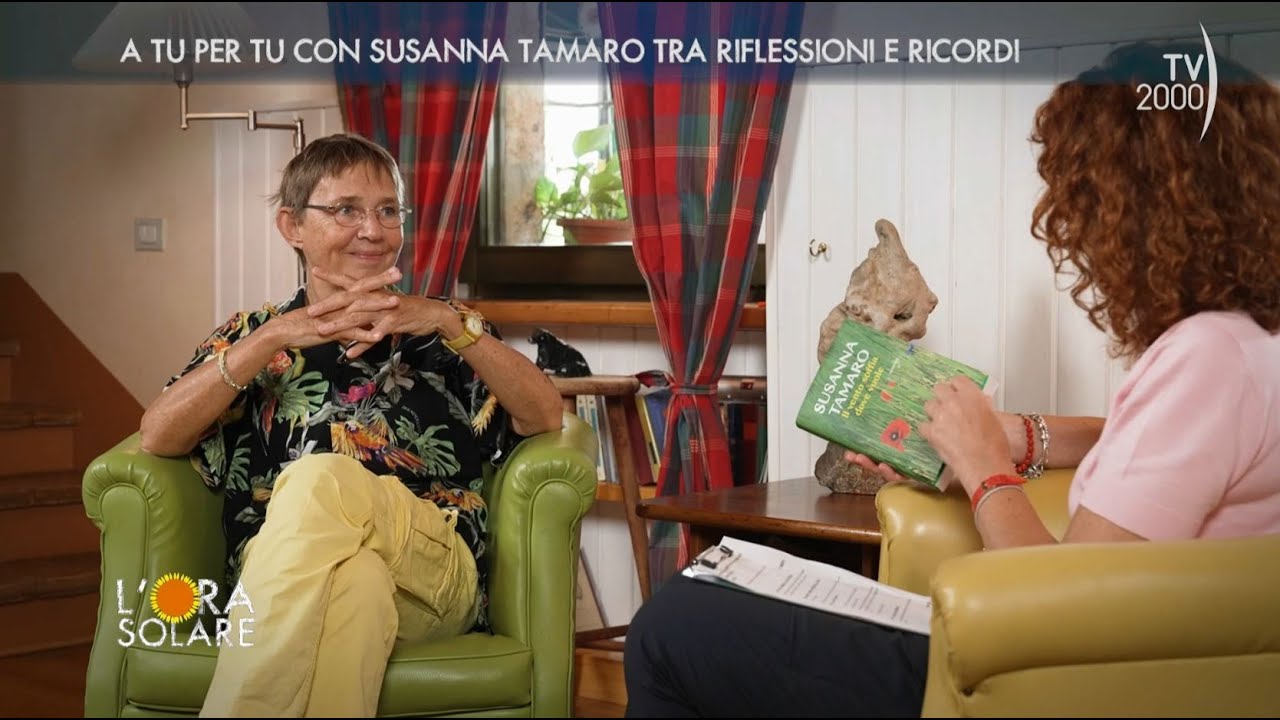 L'Ora Solare (TV2000) 19 ottobre 2023 - Susanna Tamaro