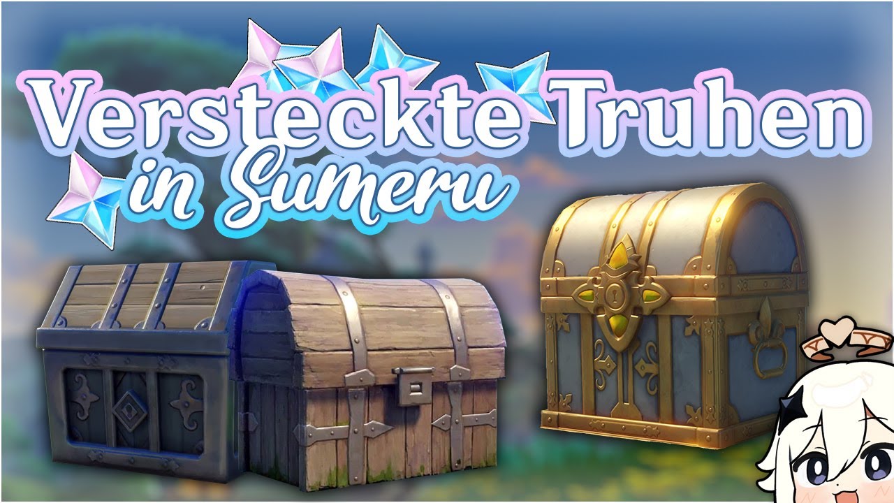 VERSTECKTE Sumeru-Truhen und wo sie zu FINDEN sind | Part 1 | Genshin Impact 3.0 | deutsch