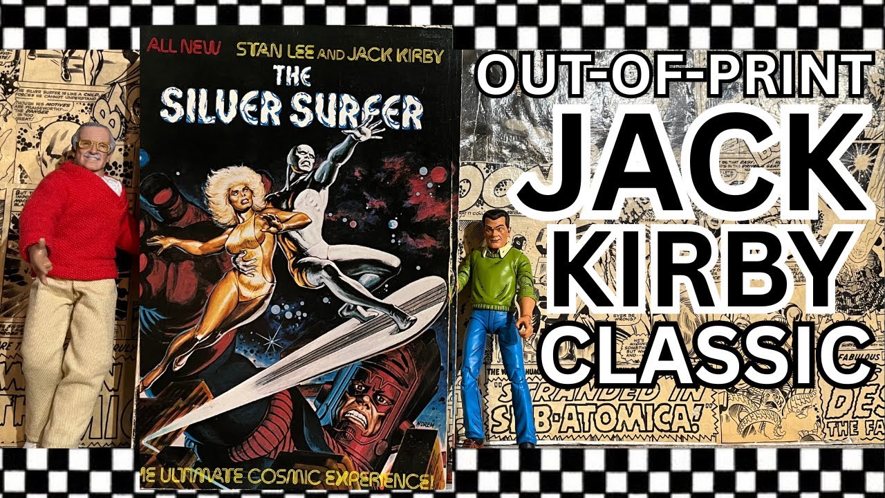 RARE SILVER SURFER by Jack Kirby & Stan Lee | Ultimate Cosmic Experience | Marvel Comics | Fireside 