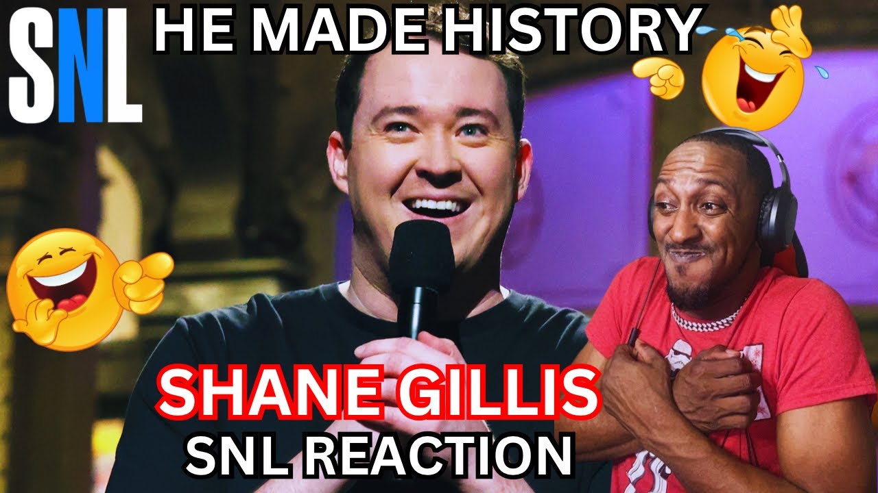 SHANE GILLIS - SNL MONOLOGUE (STAND UP) REACTION
