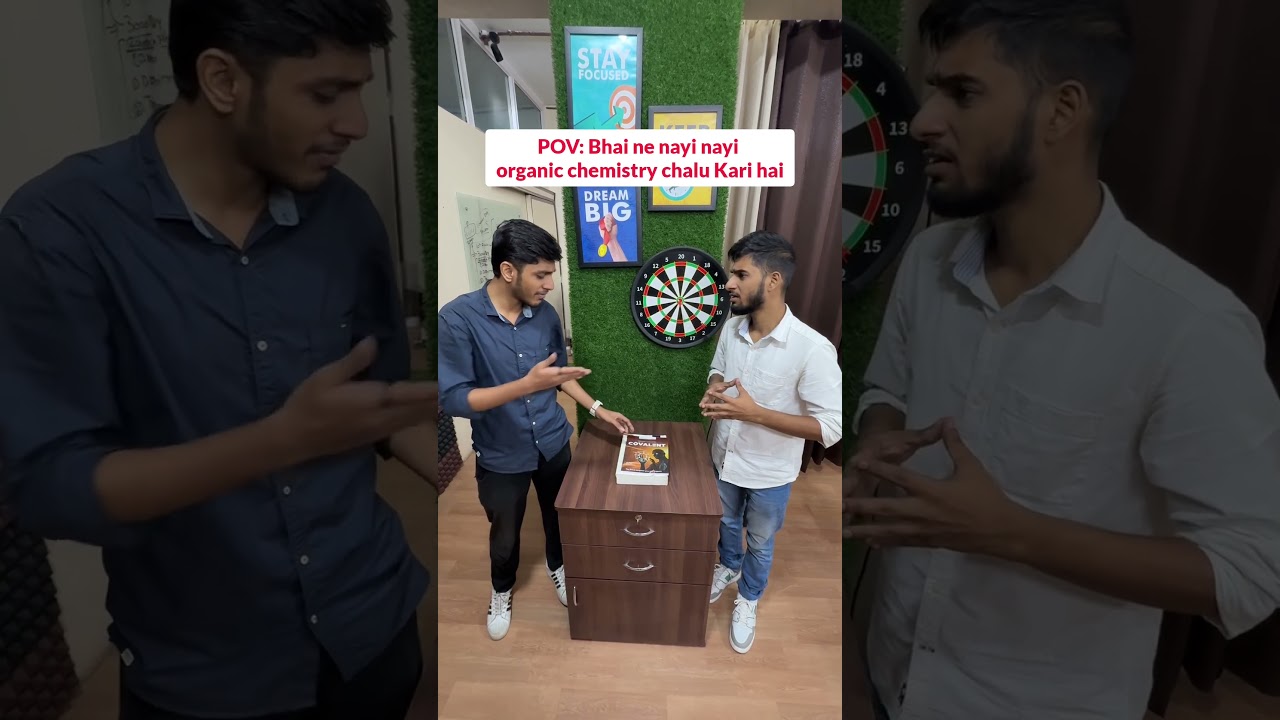 JEE Aspirants studying organic chemistry || IIT Motivation | JEE 2026 | JEE 2027 #iit #jee #shorts