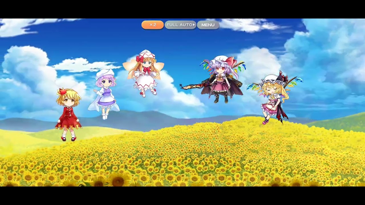 コラボ動画！（概要欄にて）超フェスフラン2人複霊100Lv攻略
