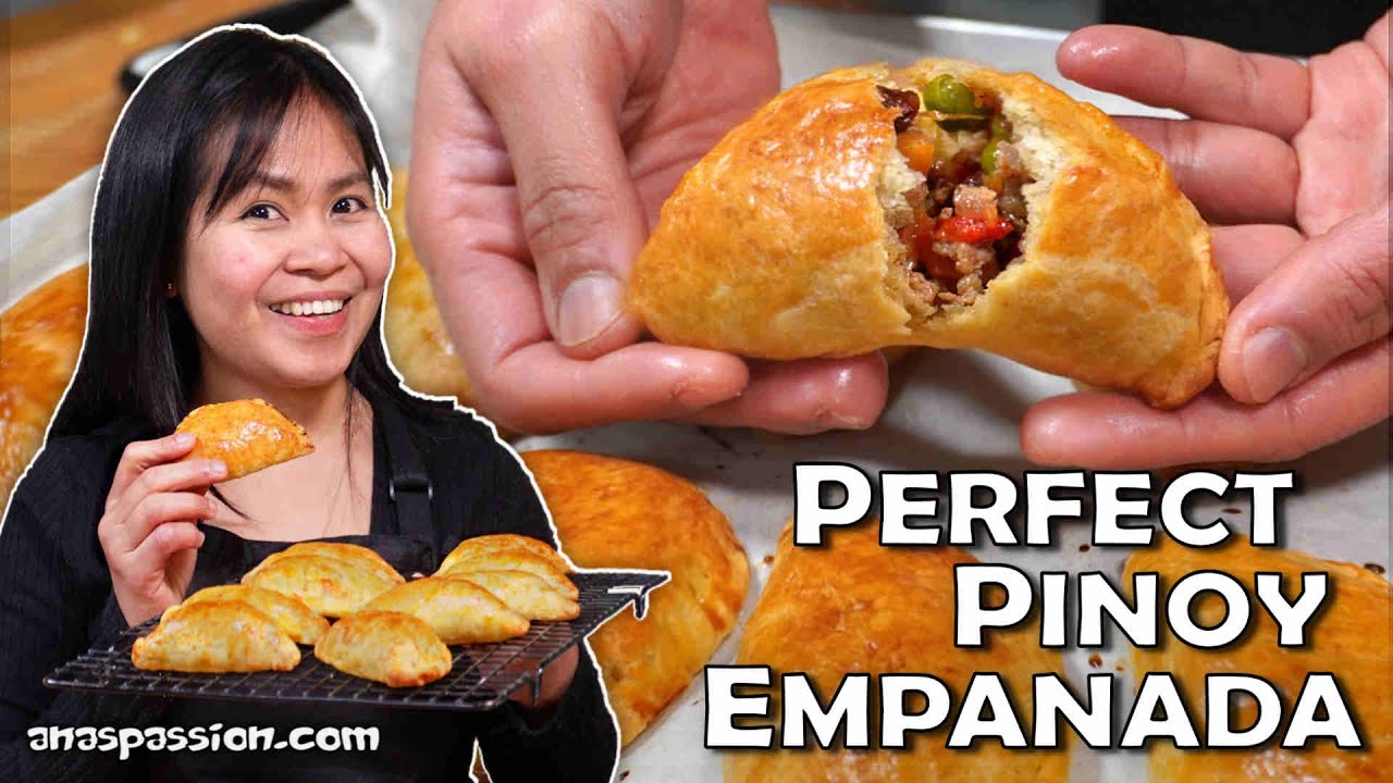 Простые и вкусные запечённые эмпанада | Слоёная корочка в стиле пино