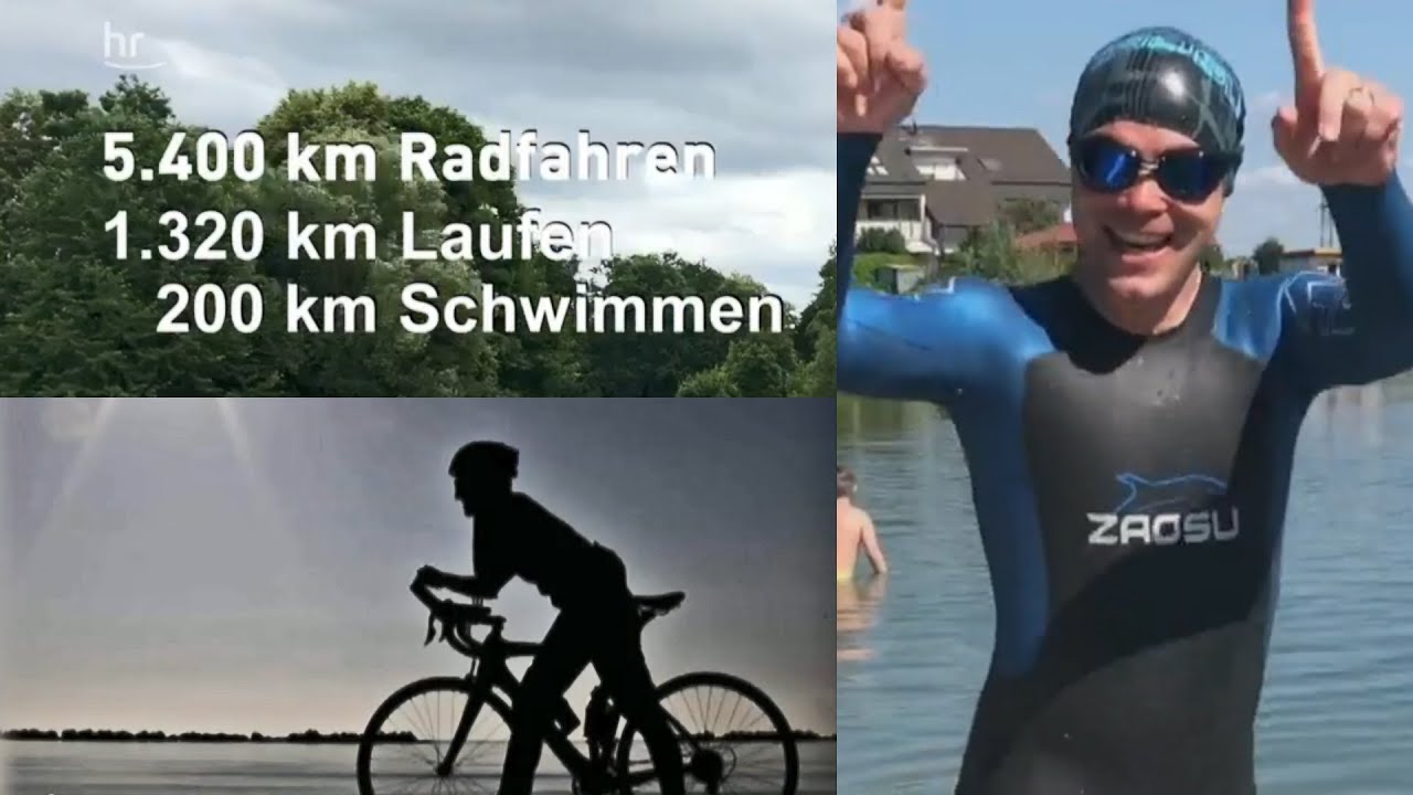 30 Ironman in 37 Tagen – Hessischer Ultra-Triathlet peilt unglaublichen Weltrekord an | maintower